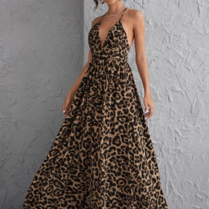 Vestido Amanda Estampa Leopardo